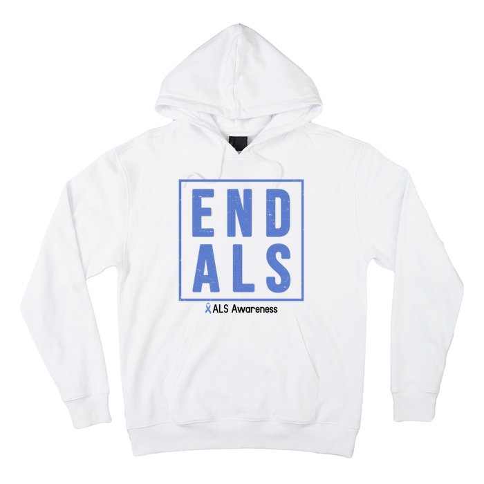 End Als Awareness Ribbon Hoodie