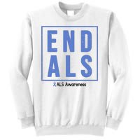 End Als Awareness Ribbon Sweatshirt