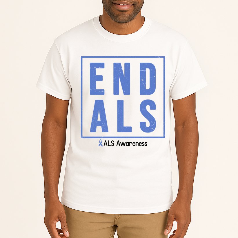 End Als Awareness Ribbon Tall T-Shirt