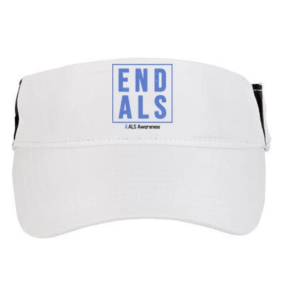 End Als Awareness Ribbon Adult Drive Performance Visor