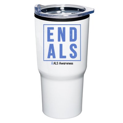 End Als Awareness Ribbon Tumbler