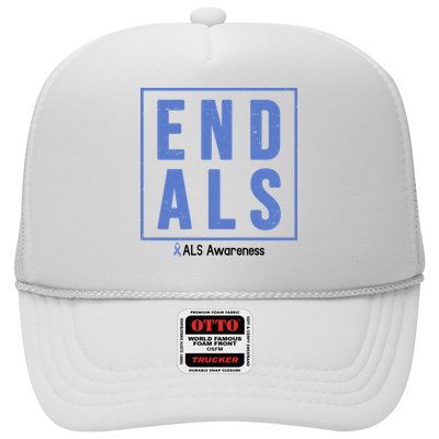 End Als Awareness Ribbon Trucker Hat