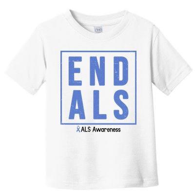 End Als Awareness Ribbon Toddler T-Shirt
