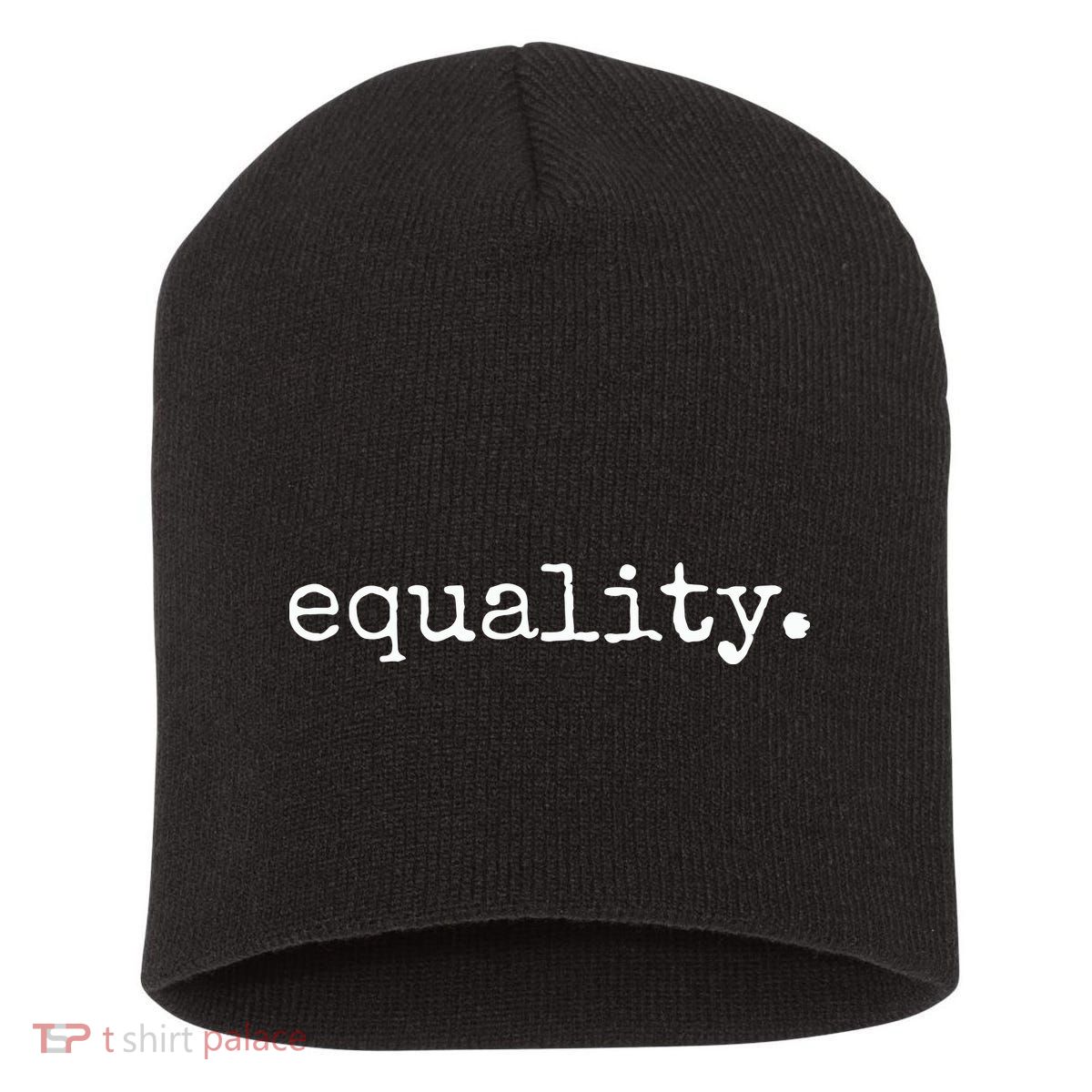 Equality Antiracist Antiracism Political Activism Short Acrylic Beanie