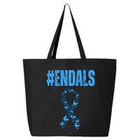 End Als Awareness Support Butterfly Ribbon 25L Jumbo Tote
