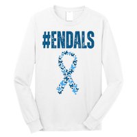 End Als Awareness Support Butterfly Ribbon Long Sleeve Shirt