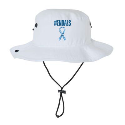End Als Awareness Support Butterfly Ribbon Bucket Hat