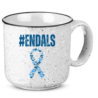 End Als Awareness Support Butterfly Ribbon 15oz Campfire Ceramic Mug