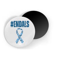 End Als Awareness Support Butterfly Ribbon Magnet