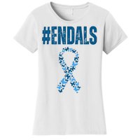 End Als Awareness Support Butterfly Ribbon Women's T-Shirt