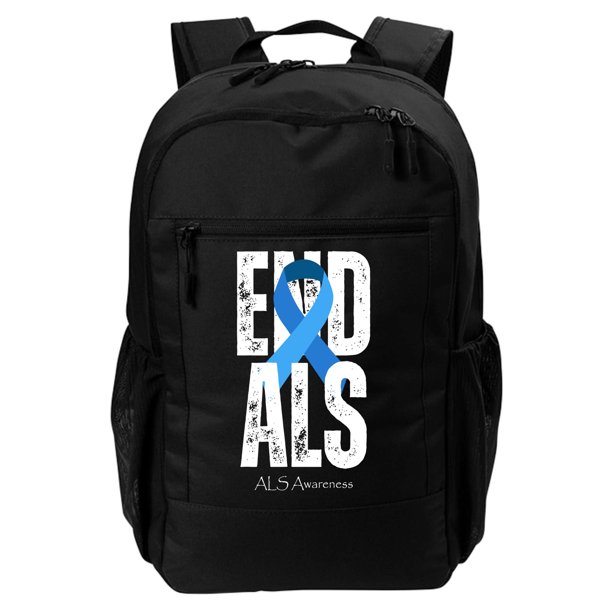 End Als Awareness Month Ribbon Backpack