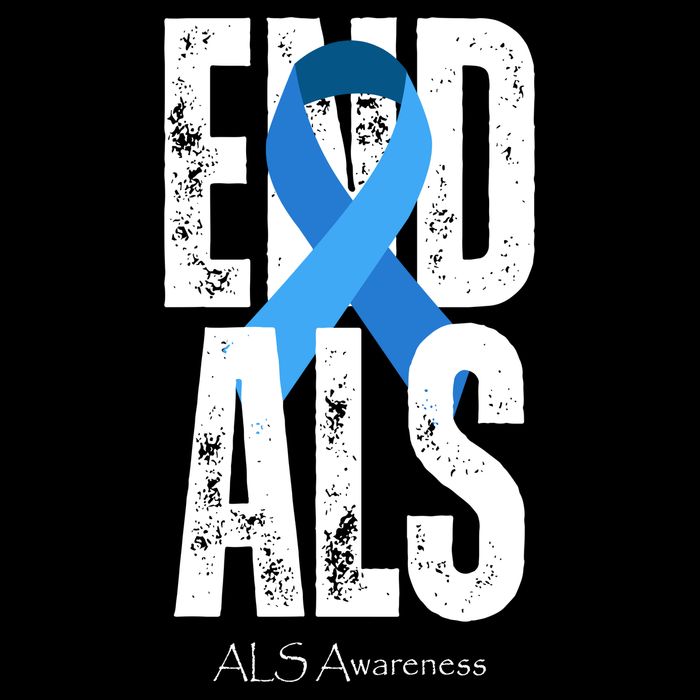 End Als Awareness Month Ribbon Sustainable Bucket Hat