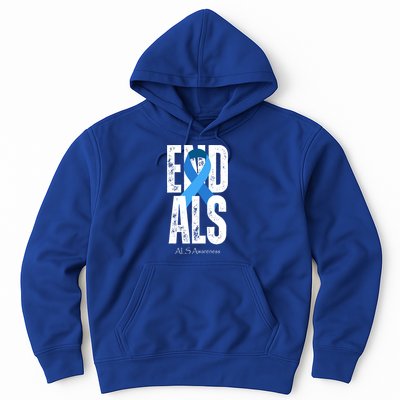 End Als Awareness Month Ribbon Hoodie