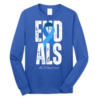 End Als Awareness Month Ribbon Long Sleeve Shirt