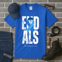 End Als Awareness Month Ribbon Tall T-Shirt