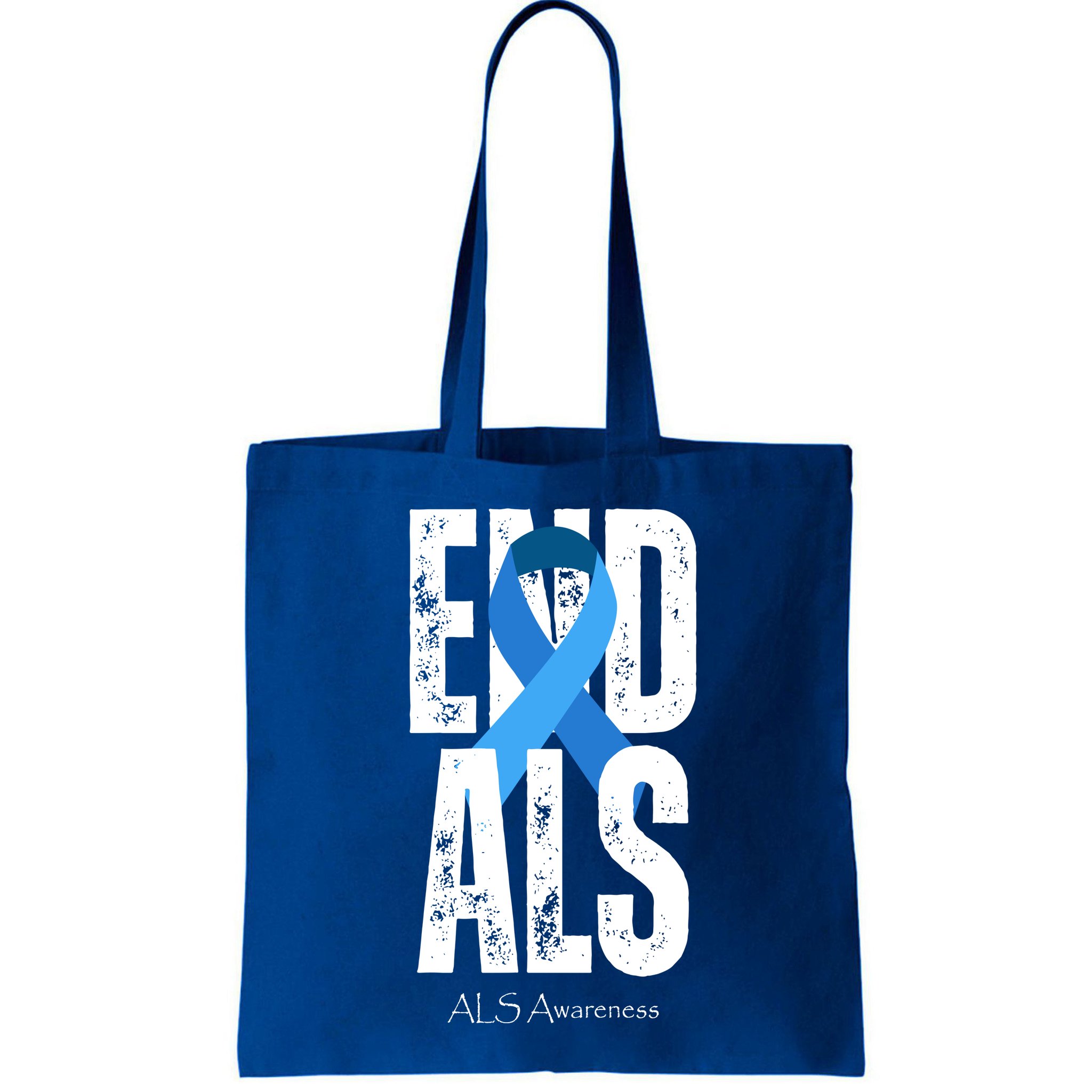 End Als Awareness Month Ribbon Bag