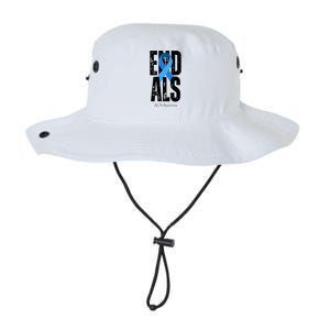 End Als Awareness Month Ribbon Legacy Cool Fit Booney Bucket Hat