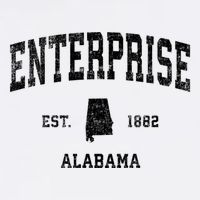 Enterprise Alabama Al Vintage Established Sports Design Doggie Tank
