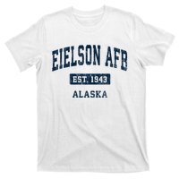 Eielson Afb Alaska Ak Vintage Sports Established T-Shirt