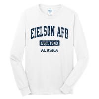 Eielson Afb Alaska Ak Vintage Sports Established Tall Long Sleeve T-Shirt