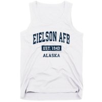 Eielson Afb Alaska Ak Vintage Sports Established Tank Top