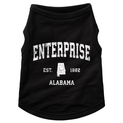 Enterprise Alabama Al Vintage Sports Doggie Tank