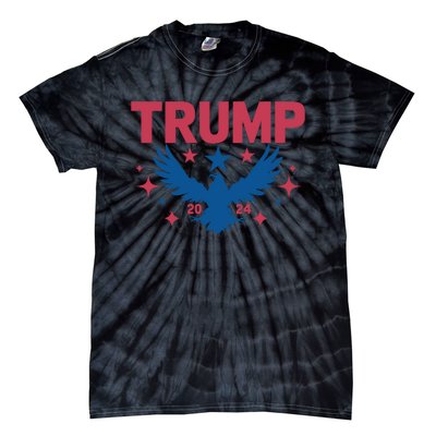 Empower America Again Donald Trump 2024 Presidential Campaign Tie-Dye T-Shirt