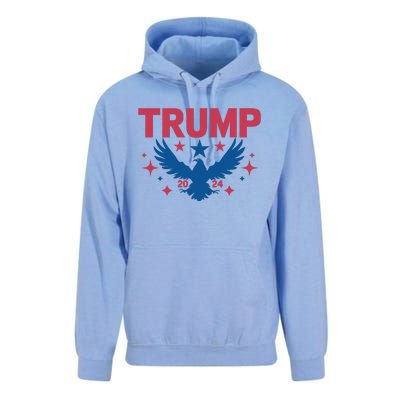 Empower America Again Donald Trump 2024 Presidential Campaign Unisex Surf Hoodie