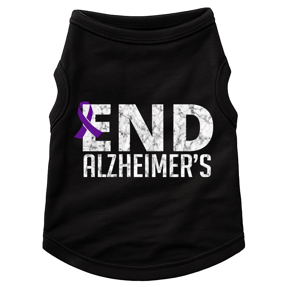 End Alzheimer's Awareness Month Gift Doggie Tank