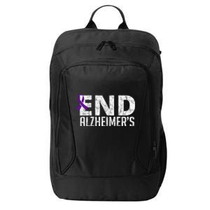 End Alzheimer's Awareness Month Gift City Backpack