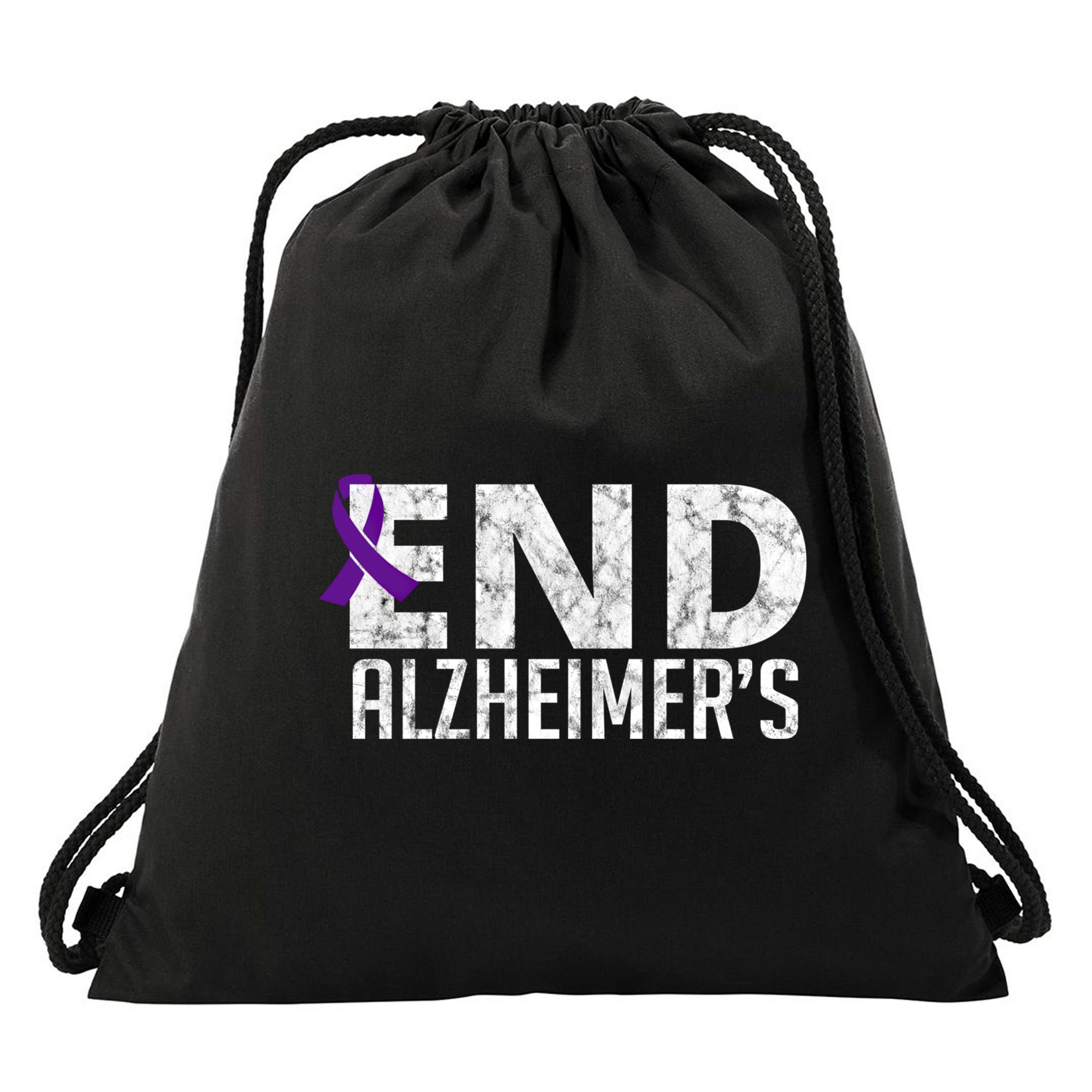 End Alzheimer's Awareness Month Gift Drawstring Bag