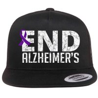 End Alzheimer's Awareness Month Gift Flatbill Hat