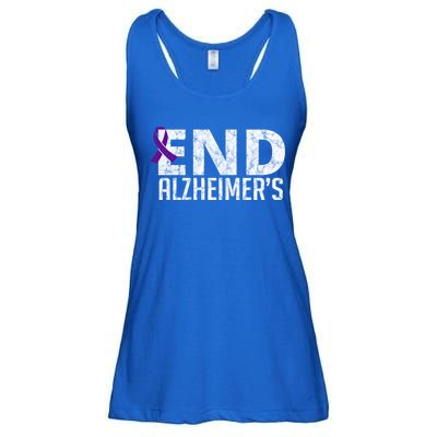 End Alzheimer's Awareness Month Gift Ladies Essential Flowy Tank