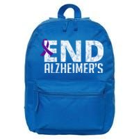 End Alzheimer's Awareness Month Gift 16 in Basic Backpack