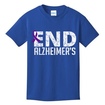 End Alzheimer's Awareness Month Gift Kids T-Shirt