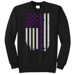 Epilepsy Awareness American Flag Epilepsy Gift Sweatshirt