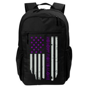 Epilepsy Awareness American Flag Epilepsy Gift Daily Commute Backpack