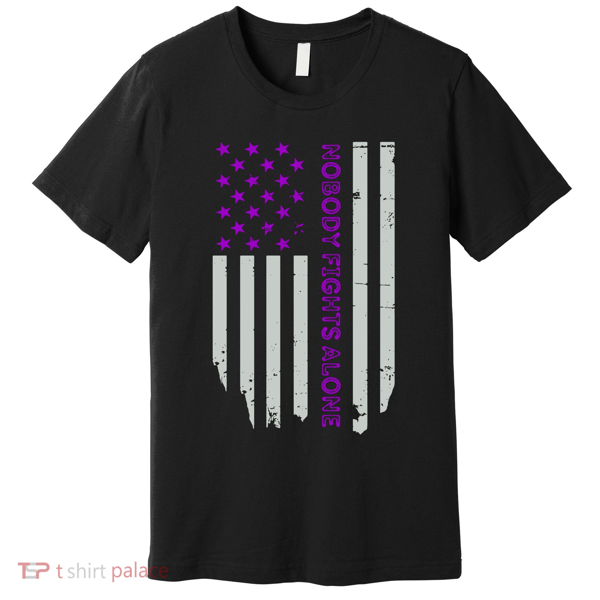 Epilepsy Awareness American Flag Epilepsy Gift Premium T-Shirt