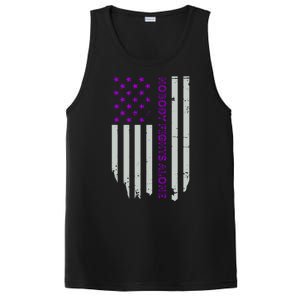 Epilepsy Awareness American Flag Epilepsy Gift PosiCharge Competitor Tank