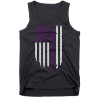 Epilepsy Awareness American Flag Epilepsy Gift Tank Top