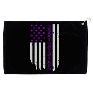 Epilepsy Awareness American Flag Epilepsy Gift Grommeted Golf Towel