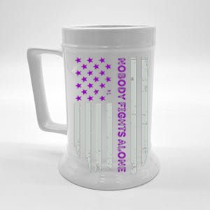 Epilepsy Awareness American Flag Epilepsy Gift Beer Stein