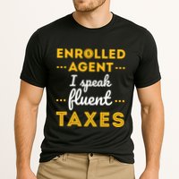 Enrolled Agent Accountant Funny Taxes Tax Season Cooling Performance Crew T-Shirt