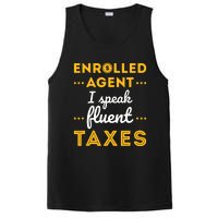 Enrolled Agent Accountant Funny Taxes Tax Season PosiCharge Competitor Tank