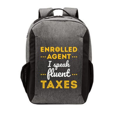 Enrolled Agent Accountant Funny Taxes Tax Season Vector Backpack