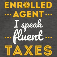 Enrolled Agent Accountant Funny Taxes Tax Season Vector Backpack