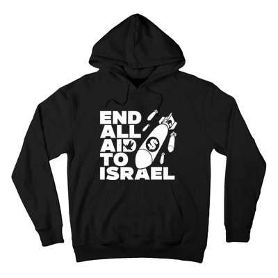 End All Aid To Israel Hoodie