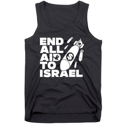 End All Aid To Israel Tank Top