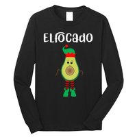 Elfocado - An Avocado Dressed As An Elf Long Sleeve Shirt