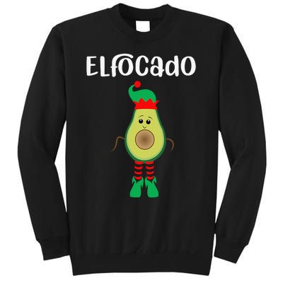 Elfocado - An Avocado Dressed As An Elf Sweatshirt